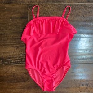 COPY - RESERVED Old Navy girls hot pink one piece swimsuit size small